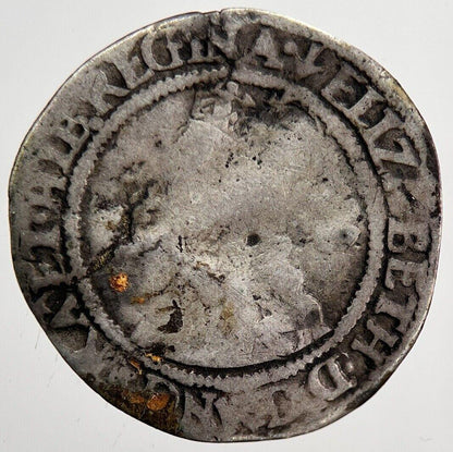 1562 Elizabeth I 1st Threepence British Silver Hammered Coin | a6085
