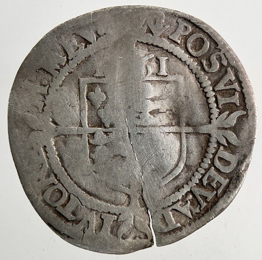 1561 Elizabeth I 1st Threepence Hammered Silver Coin | Collectable Grade | a9619