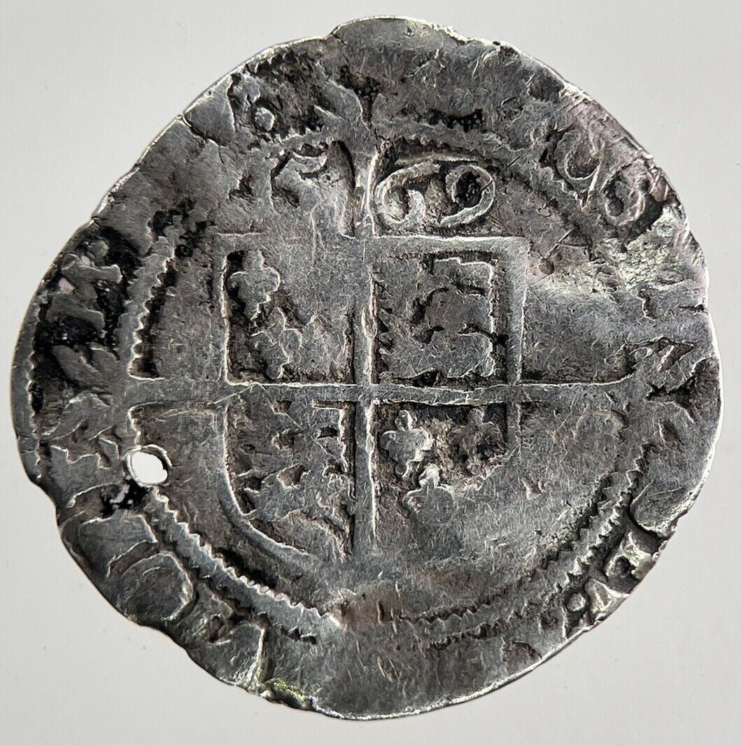 1569 Elizabeth I 1st Threepence Hammered Silver Coin | Collectable Grade | a9771