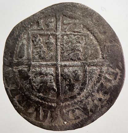 1571 Elizabeth I 1st Sixpence Hammered Silver Coin | Collectable Grade | a5797