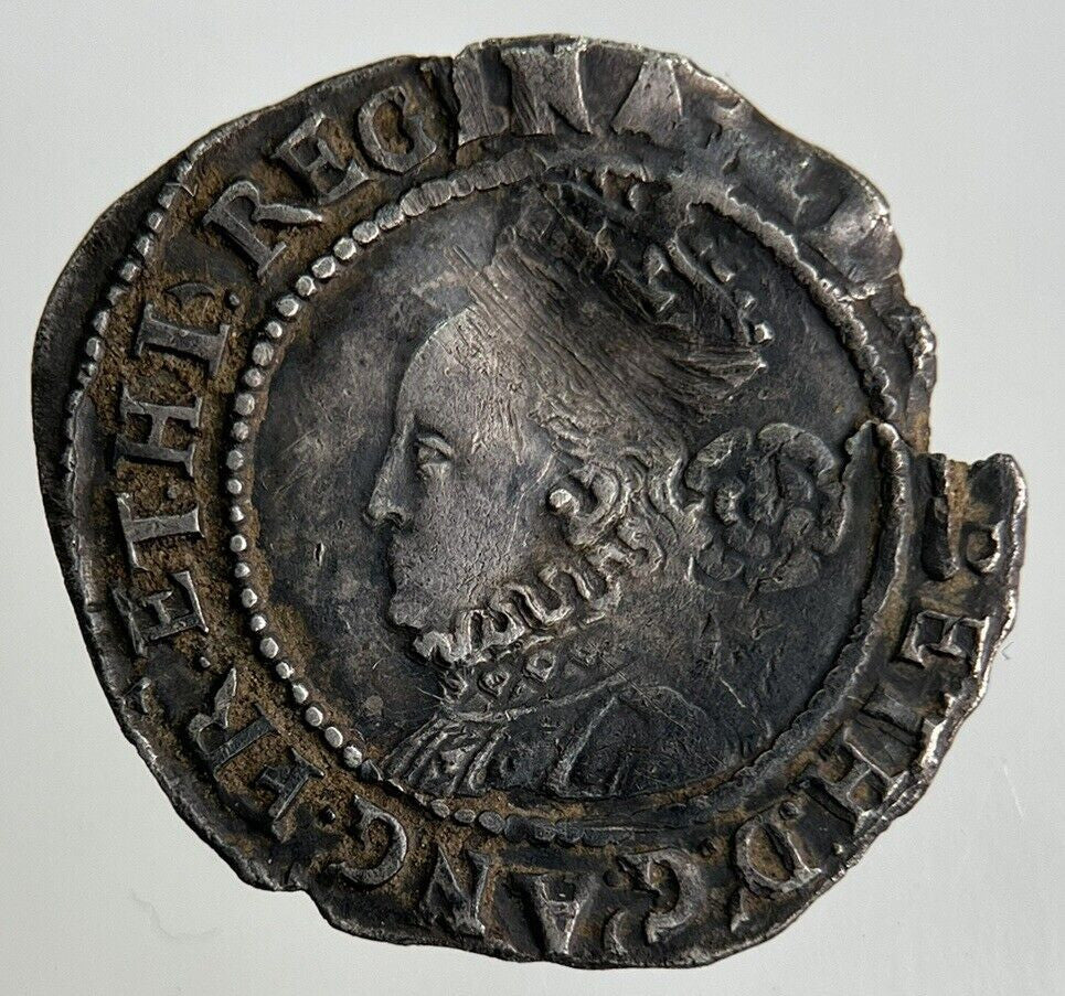 1573 Elizabeth I 1st Threepence Hammered Silver Coin | Fine Collectable Grade