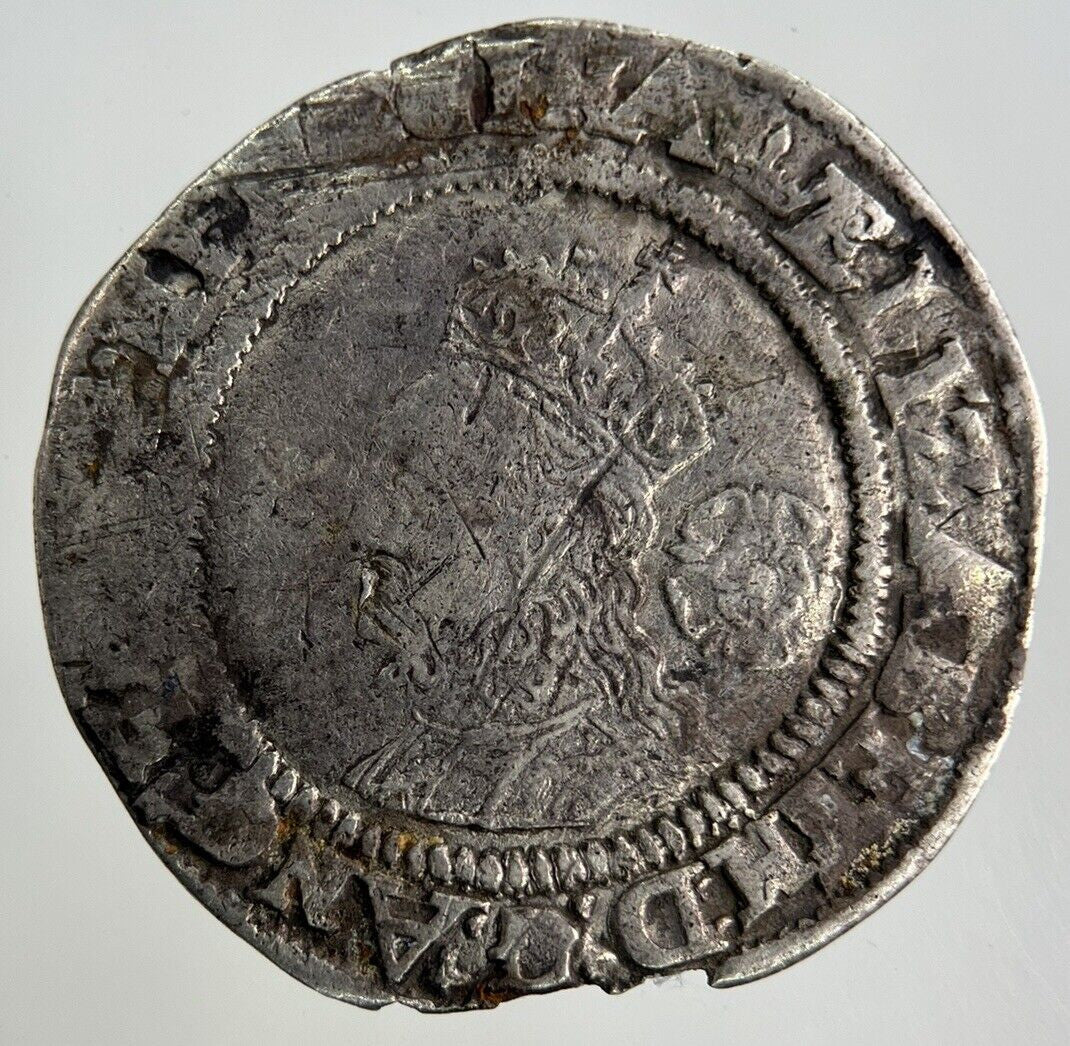 1565 Elizabeth I 1st Sixpence Hammered Silver Coin | Fine Collectable Grade