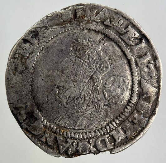 1565 Elizabeth I 1st Sixpence Hammered Silver Coin | Fine Collectable Grade