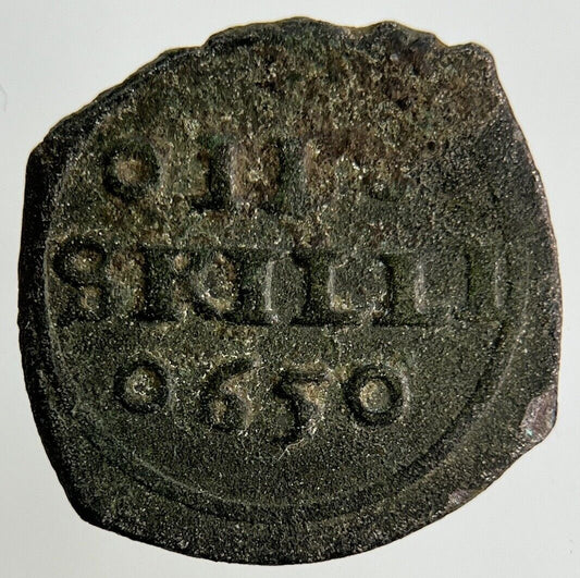 1563-1570 Denmark 2 Skilling Frederik II 0650 Skilli Coin | Collectable Grade