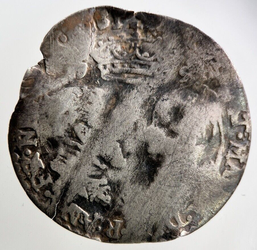 1555 Philip & Mary Hammered Shilling Silver Coin | Collectable Grade