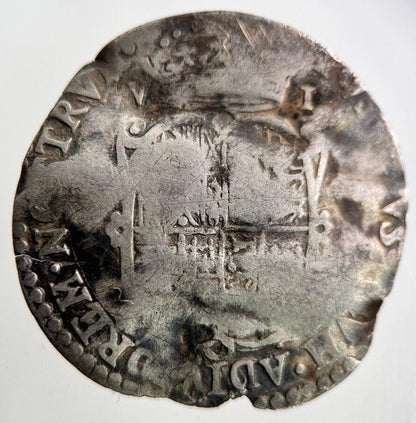 1555 Philip & Mary Hammered Shilling Silver Coin | Collectable Grade