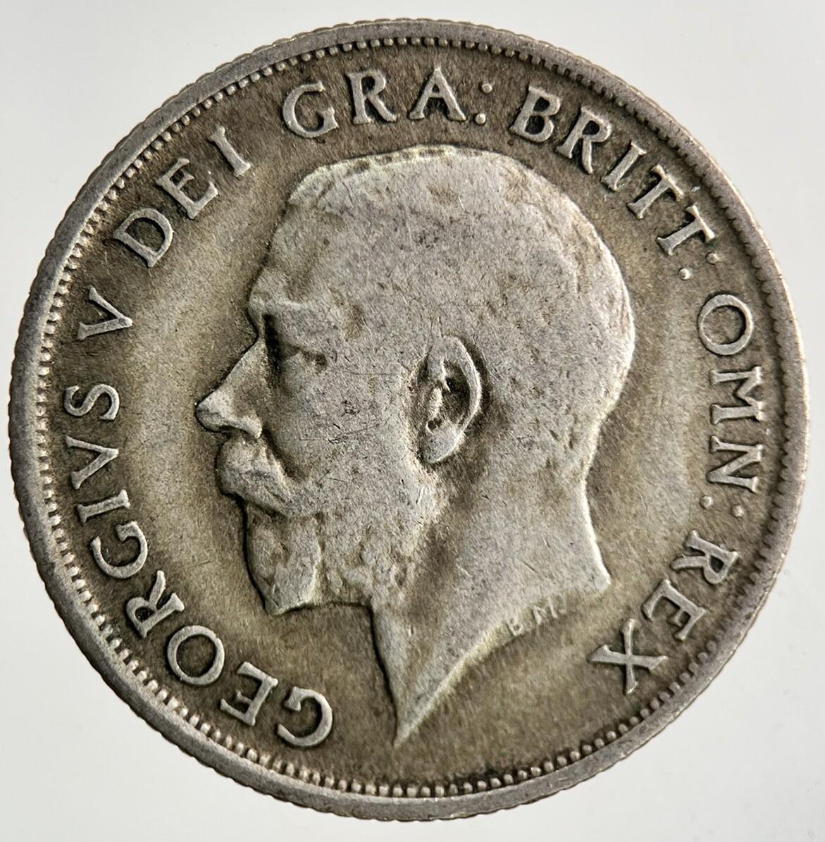 1920 George V Silver Shilling Coin | Fine Collectable Grade