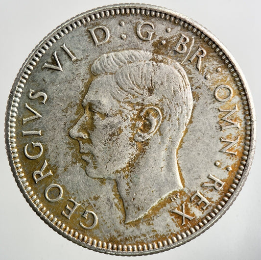 1944 George VI Florin Silver Coin | Very High Grade