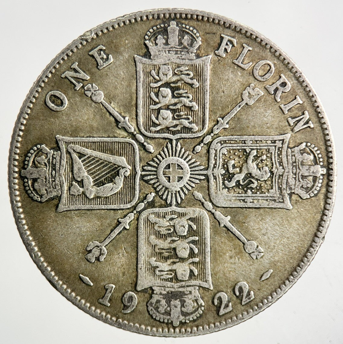1922 George V Florin Silver Coin | Fine Collectable Grade