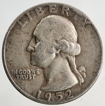 1952 US USA Quarter Dollar Silver Coin | Collectable Grade