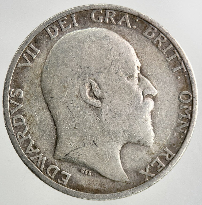 1906 Edward VII Silver Shilling Coin | Collectable Grade
