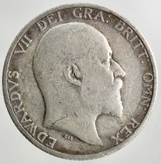 1906 Edward VII Silver Shilling Coin | Collectable Grade