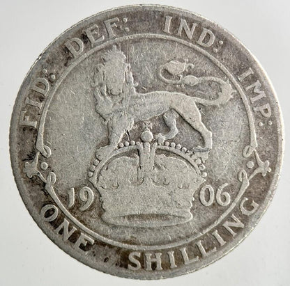 1906 Edward VII Silver Shilling Coin | Collectable Grade