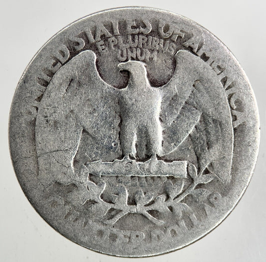 1939 US USA Quarter Dollar Silver Coin | Collectable Grade