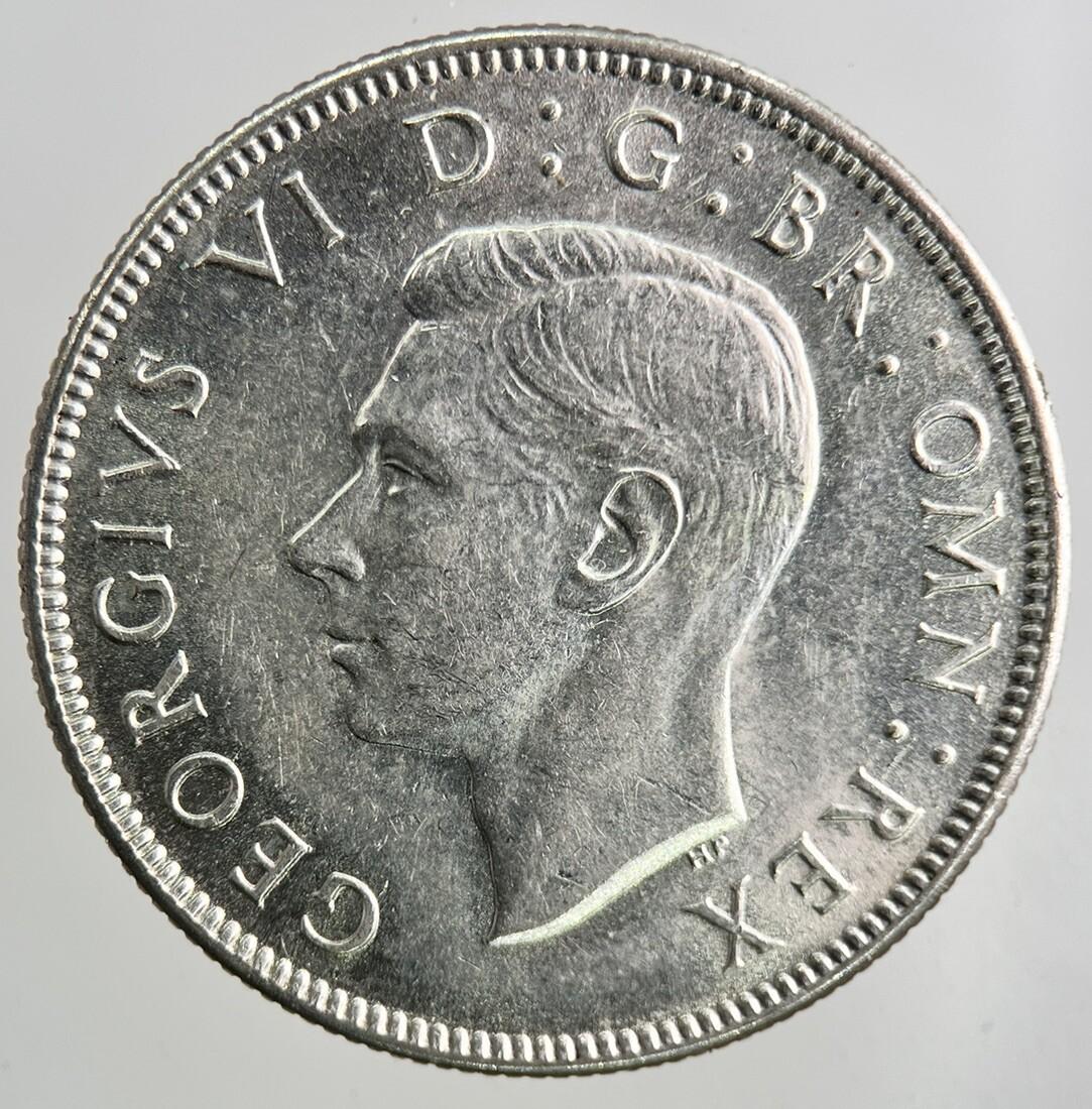 1944 George VI Florin Silver Coin | Very High Grade