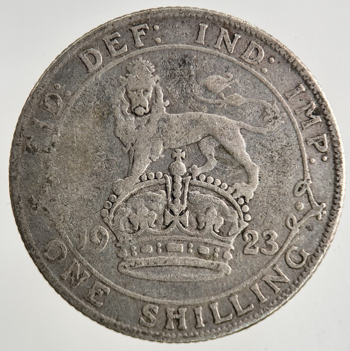 1923 George V Silver Shilling Coin | Collectable Grade