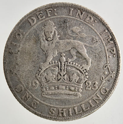 1923 George V Silver Shilling Coin | Collectable Grade