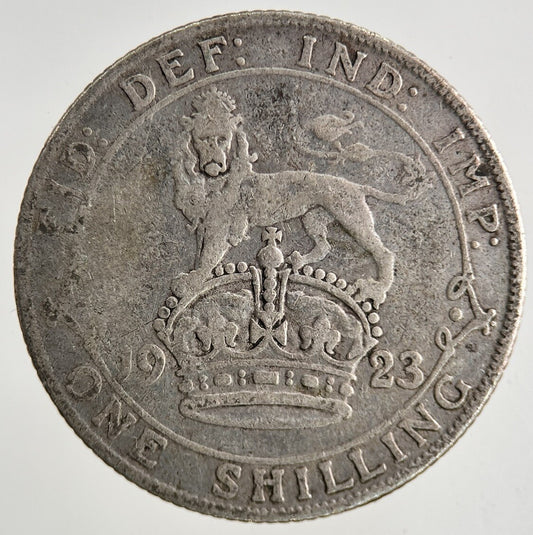 1923 George V Silver Shilling Coin | Collectable Grade