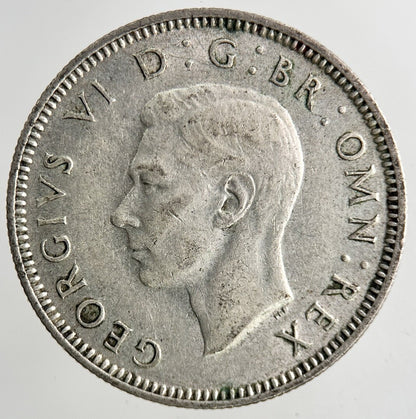 1945 George VI Silver Shilling Coin | Very High Grade