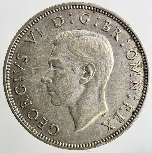 1942 George VI Florin Silver Coin | Very High Grade