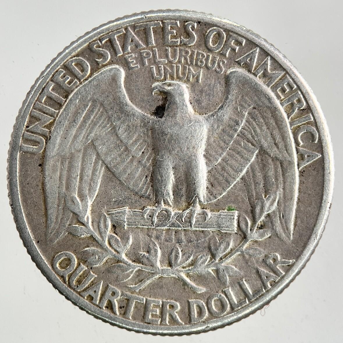 1943 US USA Quarter Silver Coin | Fine Collectable Grade