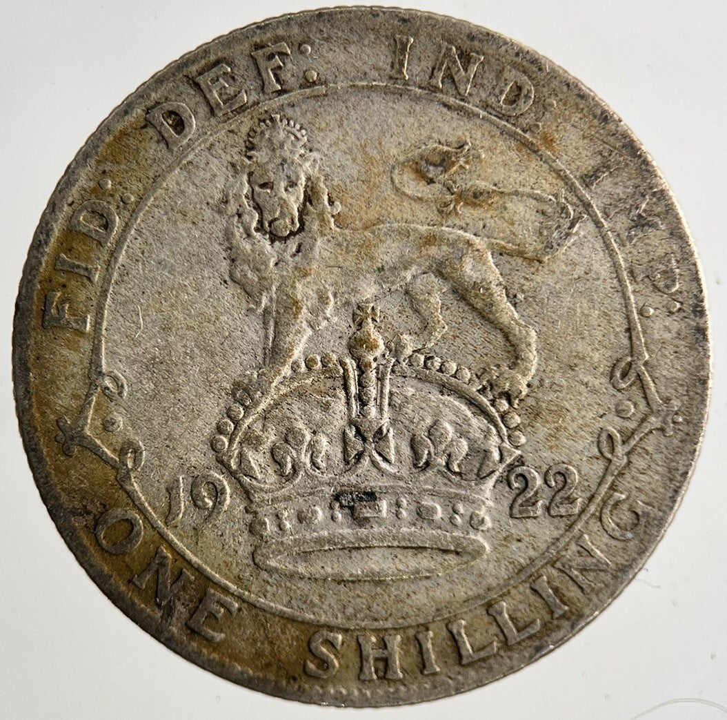 1922 George V Silver Shilling Coin | Collectable Grade