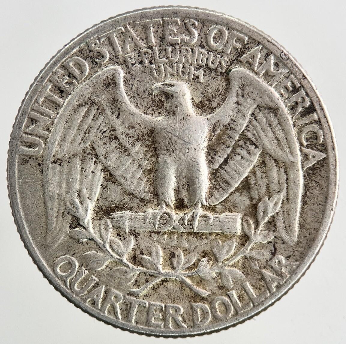 1964 US USA Quarter Dollar Silver Coin | Fine Collectable Grade