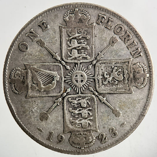 1923 George V Florin Silver Coin | Collectable Grade