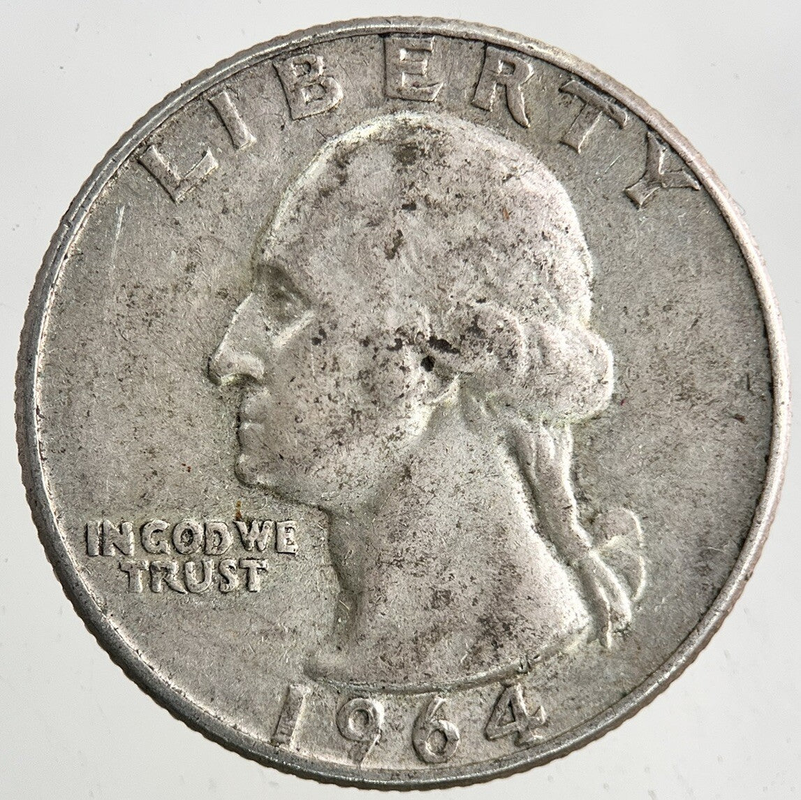 1964 US USA Quarter Silver Coin | Fine Collectable Grade