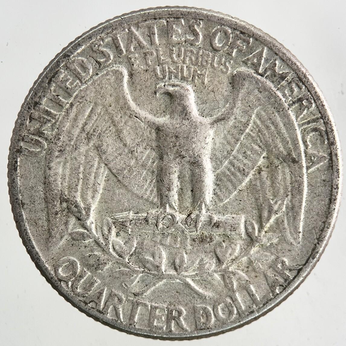 1964 US USA Quarter Silver Coin | Fine Collectable Grade