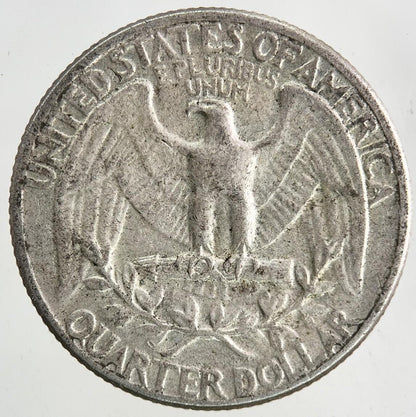 1964 US USA Quarter Silver Coin | Fine Collectable Grade