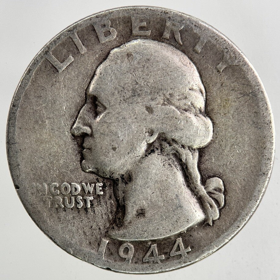 1944 US USA Quarter Dollar Silver Coin | Collectable Grade