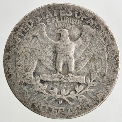 1941-D US USA Quarter Dollar Silver Coin | Collectable Grade