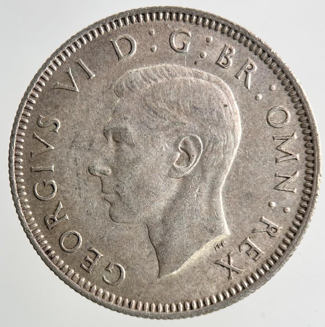 1946 George VI Silver Shilling Coin | Very High Grade
