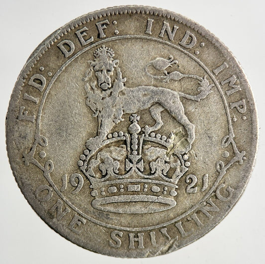 1921 George V Silver Shilling Coin | Collectable Grade