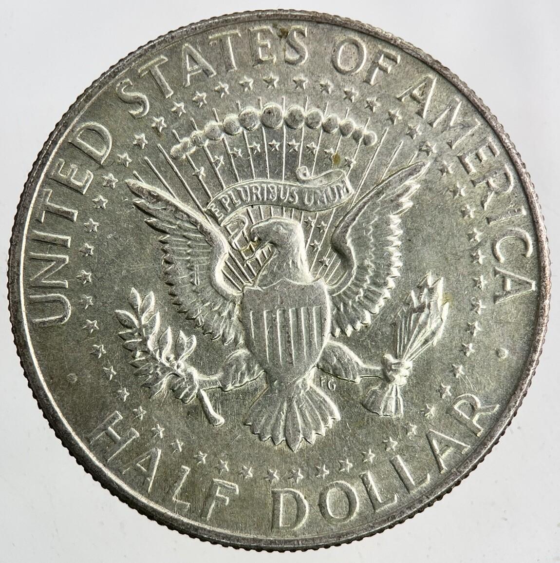 1968-D US USA Kennedy Half Dollar Silver Coin | Very High Grade