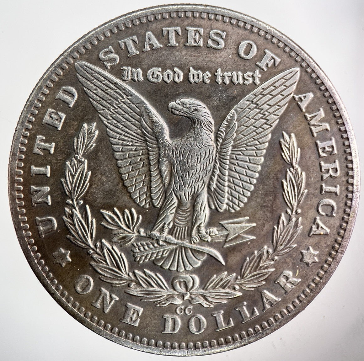 US USA Copper Plated Nude Dollar Coin | Collectable Grade