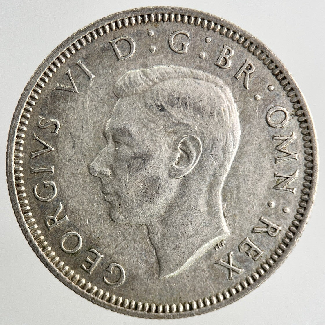 1944 George VI Silver Shilling Coin | Very High Grade