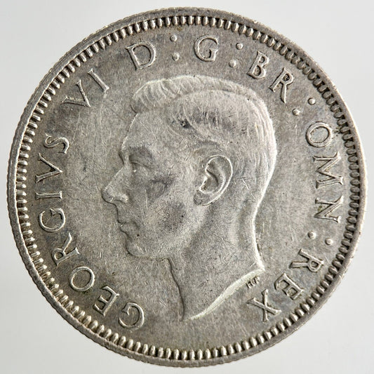 1944 George VI Silver Shilling Coin | Very High Grade