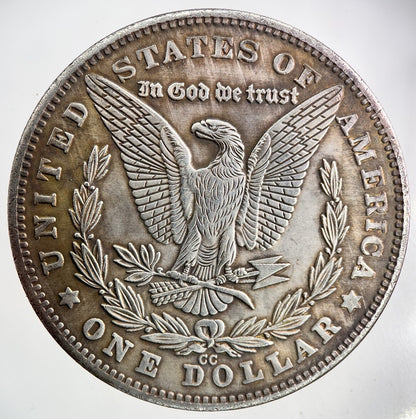 US USA Copper Plated Nude Dollar Coin | Collectable Grade