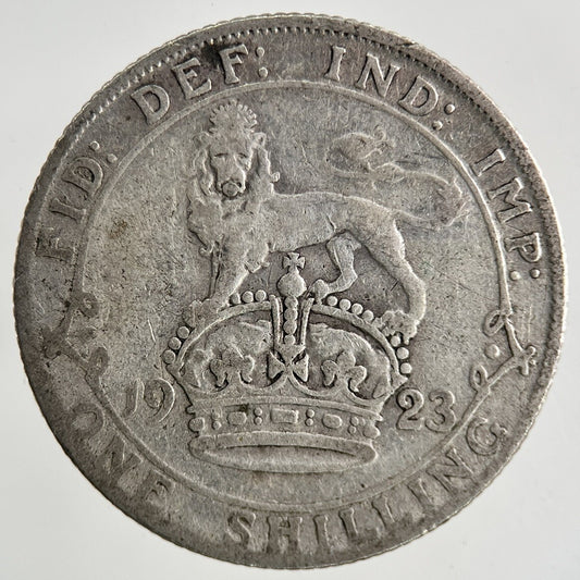 1923 George V Silver Shilling Coin | Collectable Grade