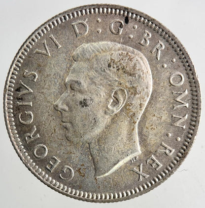 1945 George VI Silver Shilling Coin | Very High Grade