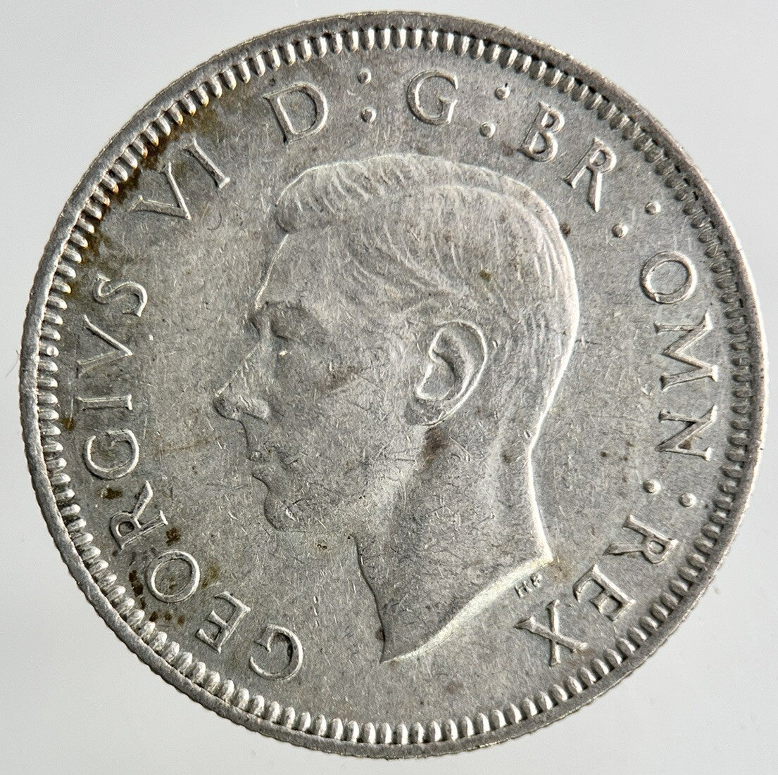 1944 George VI Silver Shilling Coin | Very High Grade