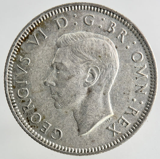 1944 George VI Silver Shilling Coin | Very High Grade