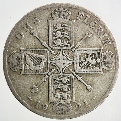 1921 George V Florin Silver Coin | Collectable Grade