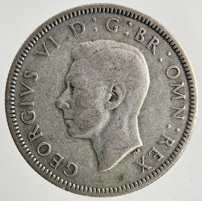 1939 George VI Silver Shilling Coin | Fine Collectable Grade