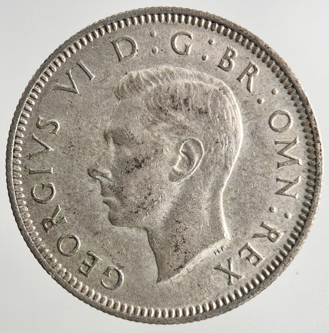 1946 George VI Silver Shilling Coin | Very High Grade