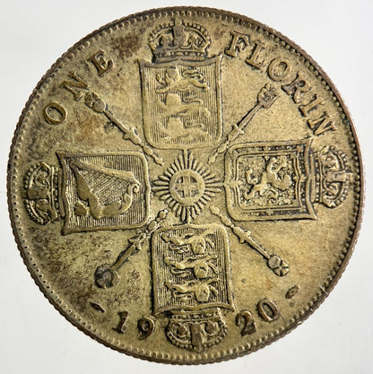1921 George V Florin Silver Coin | Fine Collectable Grade