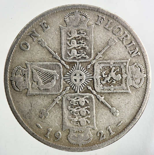 1921 George V Florin Silver Coin | Collectable Grade