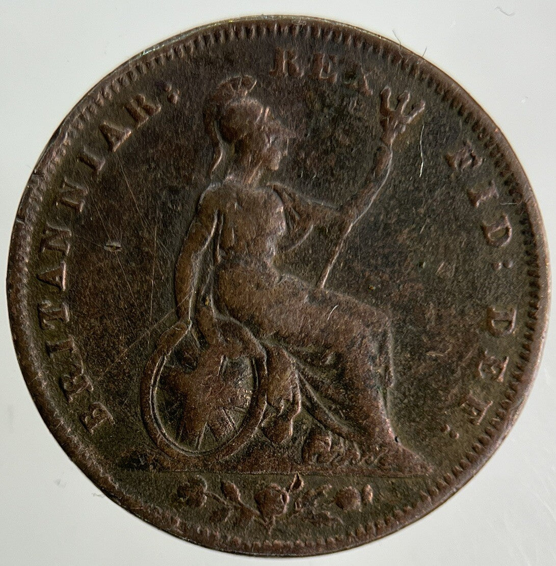 1831 William IV Farthing Coin | Fine Collectable Grade